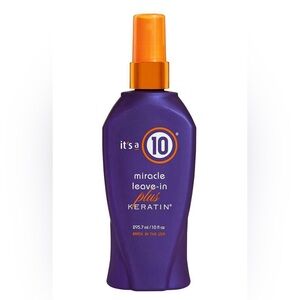 It’s a 10 Miracle Leave-in Plus Keratin